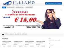 Tablet Screenshot of otticailliano.com
